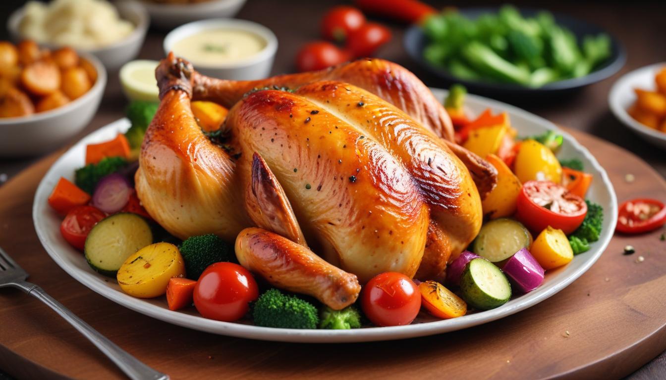 Lezzet Patırtısı: Fırında Baharatlı Tavuk